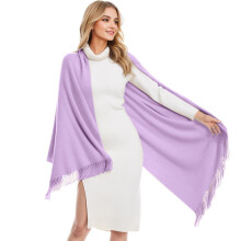 Xales e echarpes para vestidos de noite, pashmina, xale macio para casamento, lenço feminino, roxo.