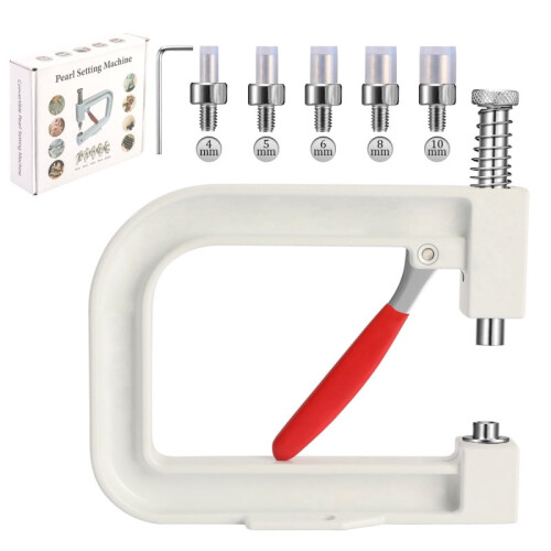 Μηχανή στερέωσης πριτσινιών με χάντρες – Σετ εργαλείων στερέωσης μαργαριταριών