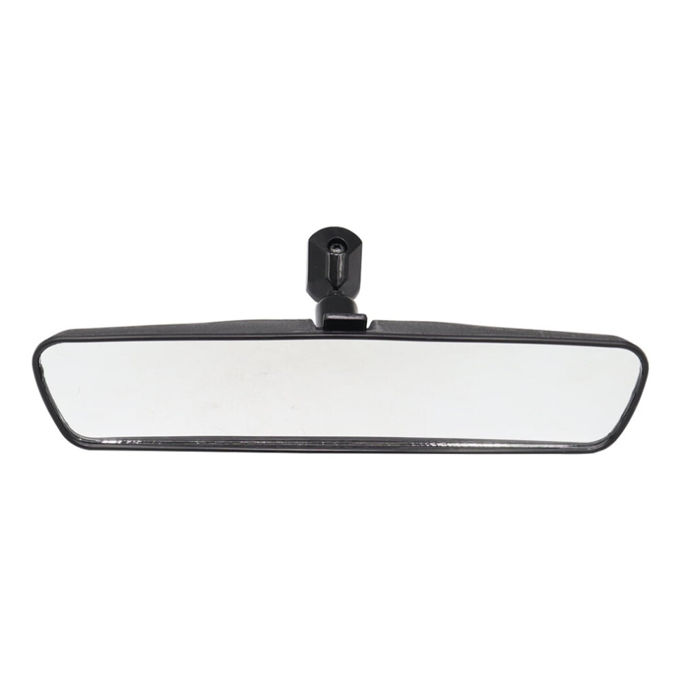 10" Interior Rearview Mirror For Universal Car, Abs Glass, Easy Install Â Compatible With Most Vehicles Black 9180479297208