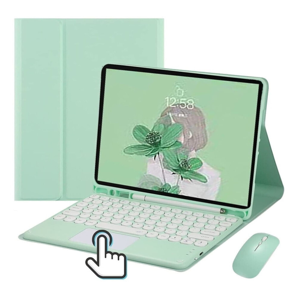 Keyboard Cover Compatible With Galaxy Tab A8 10.5 (2022) Sm-X200/X205 - Slim Protective Case With Built-In Keyboard 9353595467811