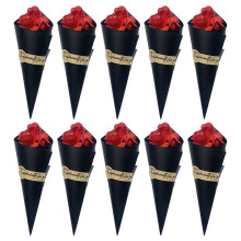 10PCS Mini Dried Flower Bouquets Rose Bouquet Set for Birthday Valentine's Day Home Decor