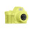 2K Digital  Thumb Camera Retro Micro Single Camera Student Campus Camera Keychain Pendant Video Recorder Yellow 1