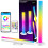 Barres de rétroéclairage LED RGB pour téléviseur, alimentées par USB, lot de 2 1