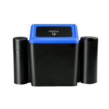 2pcs Portable Car Garbage Can, Multipurpose Car Organizers, Universal Car Trash Can With Lid For Car, Home, Office
