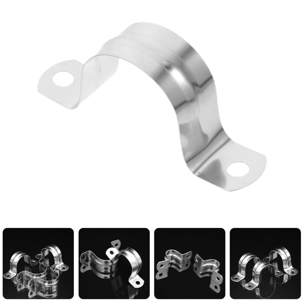 Stainless Steel Tube Clamps For Pipes 10 Pcs 9370362205391
