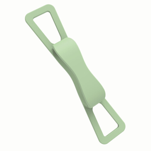 Ergonomisk silikon surfplatta handremhållare grön