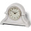 Vintage Farmhouse Tabletop Clock Grey Oak Finish 2