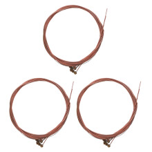 KALLORY3Pack struny do gitary stalowej do gitar akustycznych i folkowych