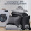 Queen Comforter Set Ultra Soft Grey 7-Piece 4