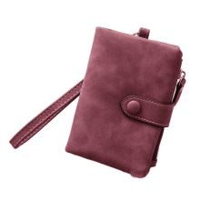 Portofel GASTROPOD pentru femei, portofel versatil pentru mai multe carduri, portofele mici, protecție RFID, portofel compact din piele PU mată