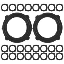 Lot de 50 joints en caoutchouc pour tuyau d'arrosage, rondelles pour robinet et raccords de robinet, pour la réparation des raccords et
