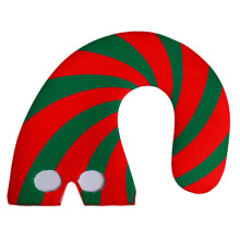 Vianočný klobúk s cukrovou trstinou, karneval, rekvizita, tímové podujatia, dekorácia, čelenka, muži, ženy, červená, zelená
