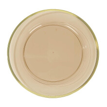BalsaCircle assiette de présentation or taupe12 pouces