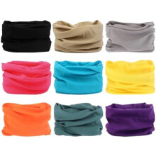 Bufanda tubular para el cuello para hombres y mujeres, pañuelo sin costuras para fiestas rave, pasamontañas, diadema, turbante, gorro.
