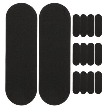 OUNONA20 szt. Mini Fingerboard Foam Grip Tape w kolorze czarnym, nie do deskorolki, dla dzieci, akcesoria do deskorolki finger