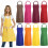 Plain Bib Apron for Kitchen and Restaurant Use - 8 PCS 1