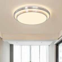 Plafonnier LED moderne rond encastré de 50 cm (20 pouces) - NEUF