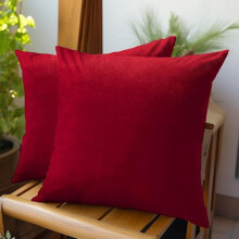 Capas de almofada de veludo 45x45cm (pacote com 2)