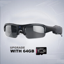 1080HD Camera Glasses Portable Smart Video Glasses 64GB