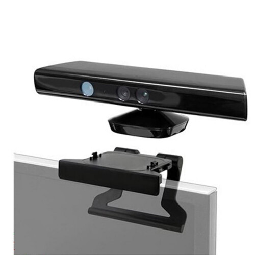 Plastic TV Clip Mounting Mount Stand Holder for compatible with Microsoft Xboxh Microsoft Xbox 360 Kinect Sensor