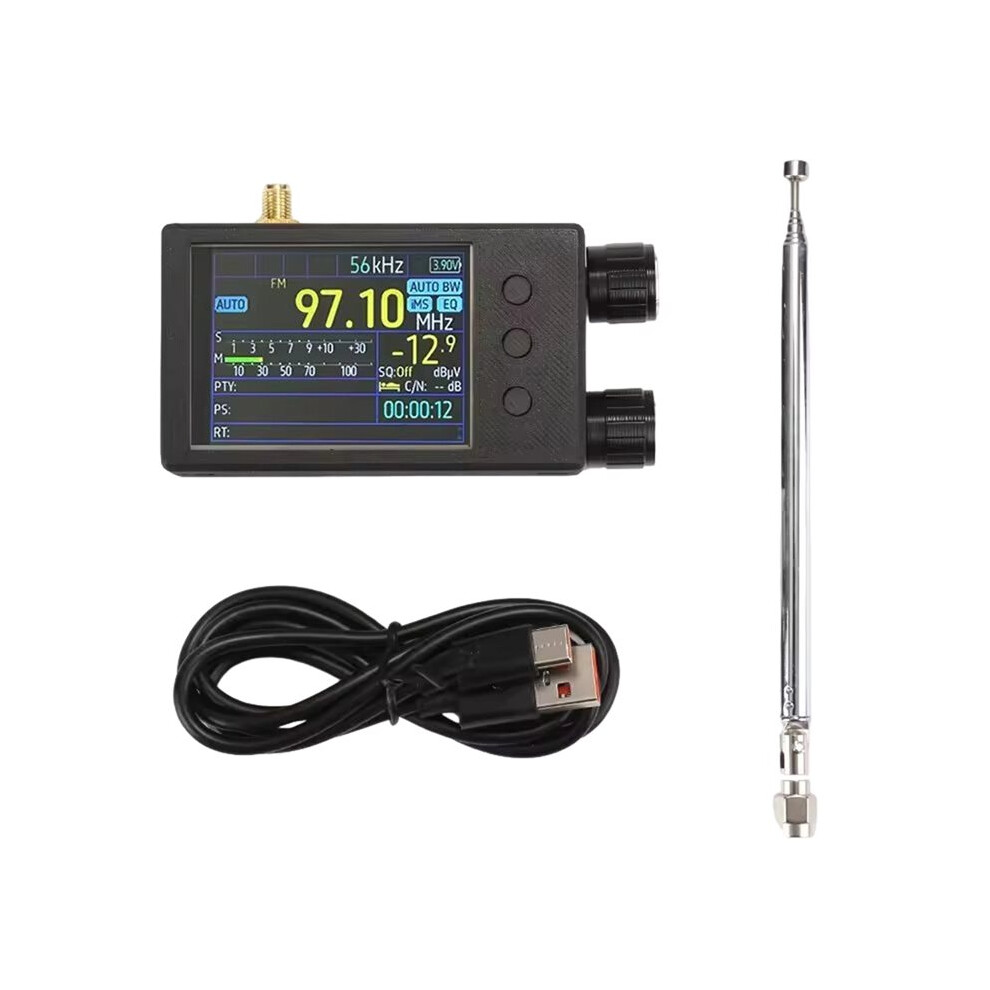 Multifunction Tef6686 Radio 2.8" Touch Screen 5000Mah Full Band Fm Am Fm Short Wave Radio Receiver With Antenna 4714127581149