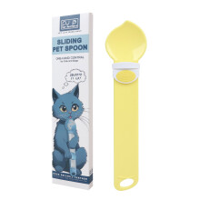 Cat Strip Feeder & Wet Treat Squeeze Spoon with Hanging Hole – Compatible with Cats & Dogs