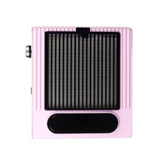 80W Nail Dust Vacuum Cleaner, Nail Dust Collector with Strong Suction Fan, Removable Filter, Low Noise EU Plug