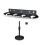 Multi Microphone Holder  to 4 Mics Portable Microphone Storage Stand Mic Stand Tray for Handheld Dynamic Wireless Mics 2