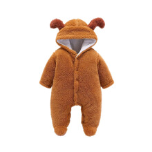 Unisex Baby Clothes Winter Coats Cute Footie Jumpsuit Snowsuit Bodysuits Warm Hooded Outfits 9-12 Months