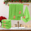 Ensemble de serviettes de bain de Noël en coton brodé (3 pièces) 1