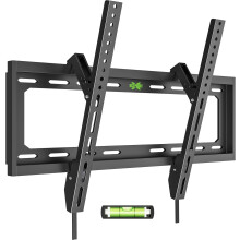 USX Tilting TV Wall Mount Bracket – Low Profile, Compatible with 26"-60" TVs, VESA 400x400mm, up to 99lbs, Quick Lock/Release, Fits 12"/16" Stud
