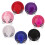 6Pcs Tiny Hats for Crafts Polyester Dome Shape Decorative Miniature Accessory 7x2.5in 1