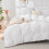 White seersucker comforter set 7-piece all-season 2