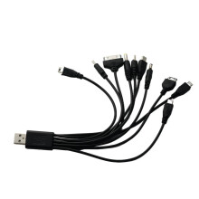 Pacáiste 210in1Cábla Luchtaire USB Inaistrithe30bioráin /3.5mm/USB / Micrea USB/HDMI/mini USB Cábla Dáta Luchtaithe Il-USB le haghaidh Fón