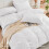 White seersucker comforter set 7-piece all-season 3