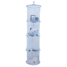 Filet de rangement respirant AUQ pour peluches, facile Ă suspendre et pliable.