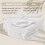 White seersucker comforter set 7-piece all-season 6