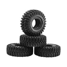 deler 1,9" RC Crawler-dekk gummireparasjonsdeler OD124 mm hjuldekk for SCX10