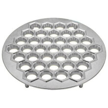 Ravioli-maker van gegoten aluminium – 37 holtes, 25 cm