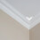 European Style Ceiling Medallion Unpainted 2 pcs 7