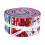 2x36 τεμάχια ρολό υφάσματος ζελέ, λωρίδες quilting υφάσματος 2,5 ιντσών, σε ρολό, σετ 1