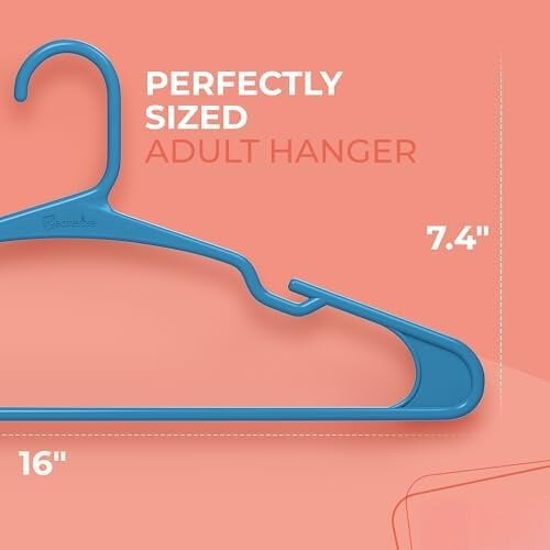 Premium Non-Slip Clothes Hangers 50 Pack
