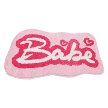 Tapis de bain antidérapant en forme de cœur pour la Saint-Valentin, paillasson et tapis de douche – Décoration d'amour lavable, compatible avec
