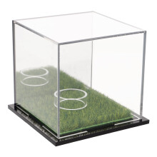Vitrina de acrílico para tarjetas deportivas, 1 unidad, 3,93 x 3,93 x 3,54 pulgadas.