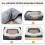 JOYELF Medium Memory Foam Dog Bed, Orthopedic Dog Bed & Sofa with 7