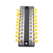 Heavy Duty 100a Bus Bar for RVs and Boats 10-Way Dual Row Power Distribution Block for High Current