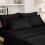 6-Piece Microfiber Bed Sheet Set, Deep Pocket, Wrinkle-Free 1