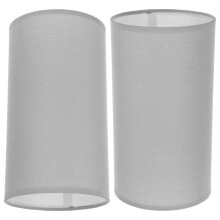 Grey Cloth Lampshade for Floor Lamp 25 x 14 x 14 cm