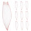 100 stk. elastisk løg-, skaldyrs- og melonnetpose, 35,00 x 1,00 x 1,00 cm, rød 6