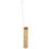 Wall Mounted Flower Vase Beige Bamboo Style 38cm 1